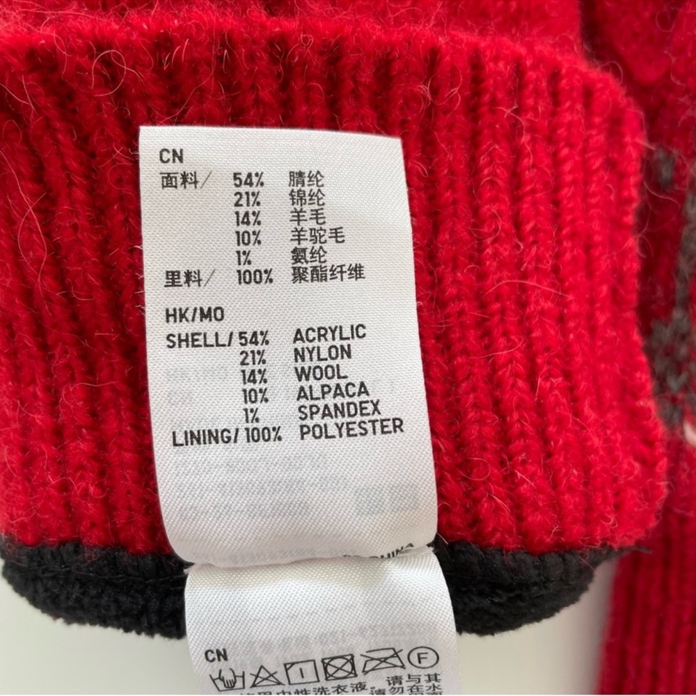 UNIQLO x Ines de la Fressange knitted mittens - Picture 2 of 2